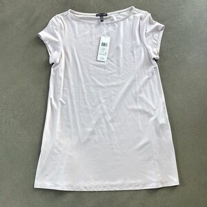 EILEEN FISHER. Size SP bateau neck tunic.